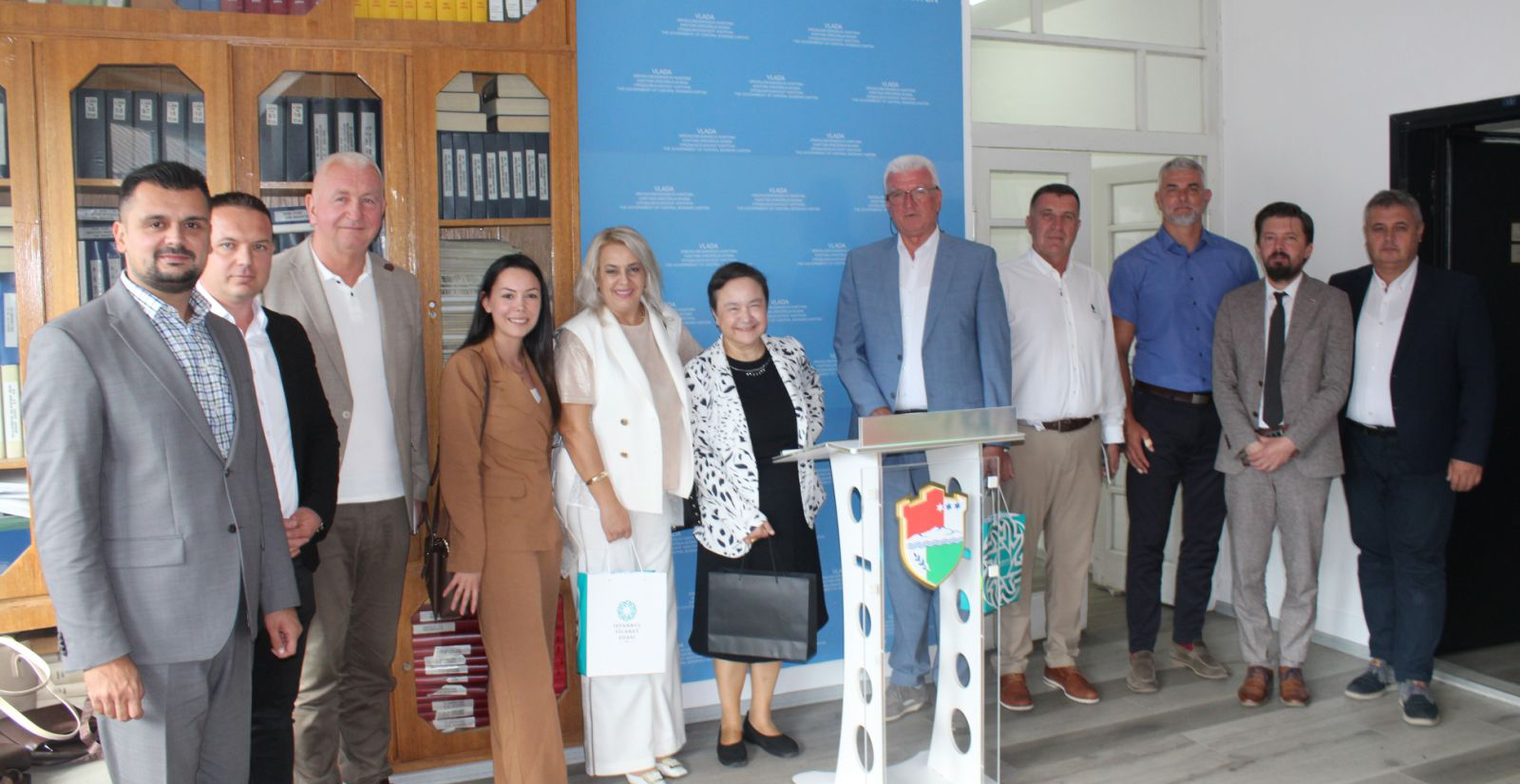 Delegacija Istanbulske privredne komore u službenoj posjeti Srednjobosanskom kantonu
